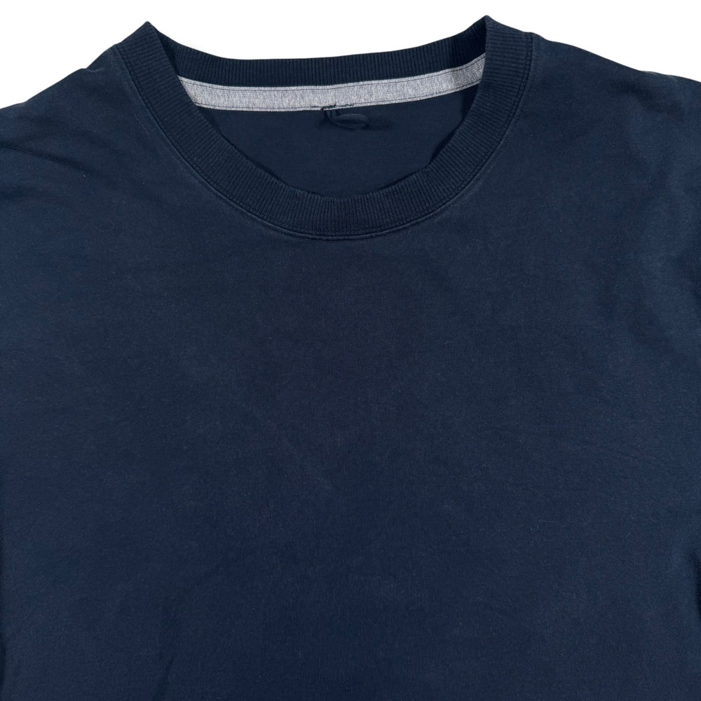 Lululemon Heavyweight Cotton Short Sleeve T-Shirt Men's Medium Navy